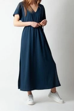 Maison Anje Diana Jersey Navy Dress