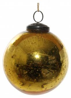 Shishi Bola XMAS Cristal Antique Gold