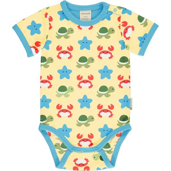 Maxomorra Yellow Body Manga Corta Beach Buddies 1 Maxomorra Yellow Body Manga Corta Beach Buddies