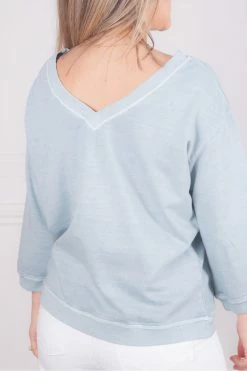 Maison Anje David Sweat In Bluet