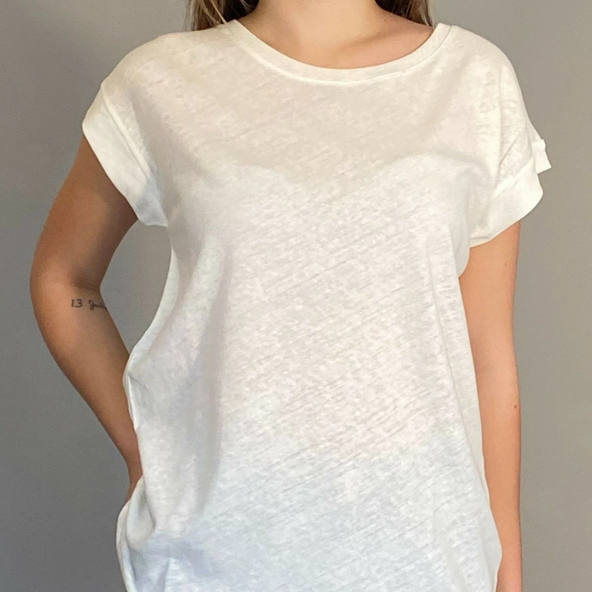 Maison Anje Tee Shirt Ecru Col Rond Maison Anje 1 Maison Anje Tee Shirt Ecru Col Rond Maison Anje