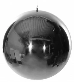 Shishi Bola XMAS Espejo Plateado