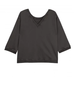 Maison Anje David Sweatshirt In Anthracite