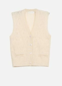 Maison Anje Lenoto Sleeveless Cardigan