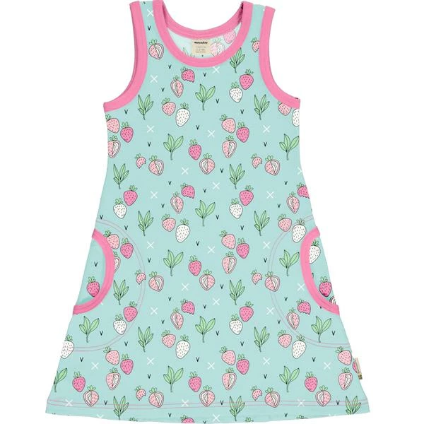 Maxomorra Vestido Sin Mangas Strawberry Fields 1 Maxomorra Vestido Sin Mangas Strawberry Fields
