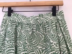 Maison Anje Iliane cotton green printed skirt 5 Maison Anje Iliane cotton green printed skirt