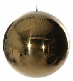Shishi Bola XMAS Espejo Dorado