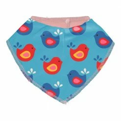 Maxomorra Bright Birds Dribble Bib