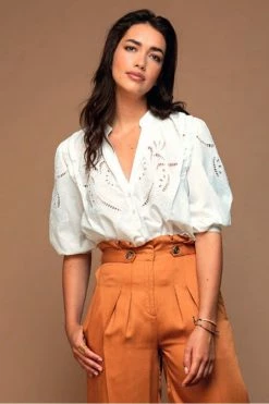 Maison Anje Iolo Embroidered Blouse