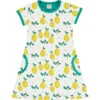 Maxomorra Vestido Manga Corta Lemon