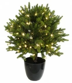 Shishi Árbol De Navidad Con Maceta Y 150LED