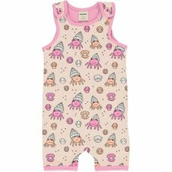 Maxomorra Beachbody Crabs and Shells Apricot Mono Tirantes Cangrejito