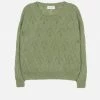 Maison Anje Lekontiki Crew Neck Jumper - Wasabi