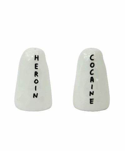 Third Drawer Down David Shrigley Cocaine & Heroin Shakers 2 Third Drawer Down David Shrigley Cocaine & Heroin Shakers