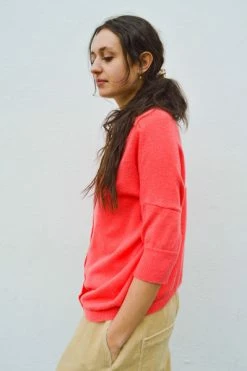 Maison Anje Lecarbet Flamingo Cardigan