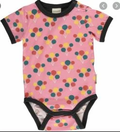 Maxomorra Party Balloon Short Sleeve Body