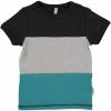 Maxomorra Block Short Sleeve T Shirt