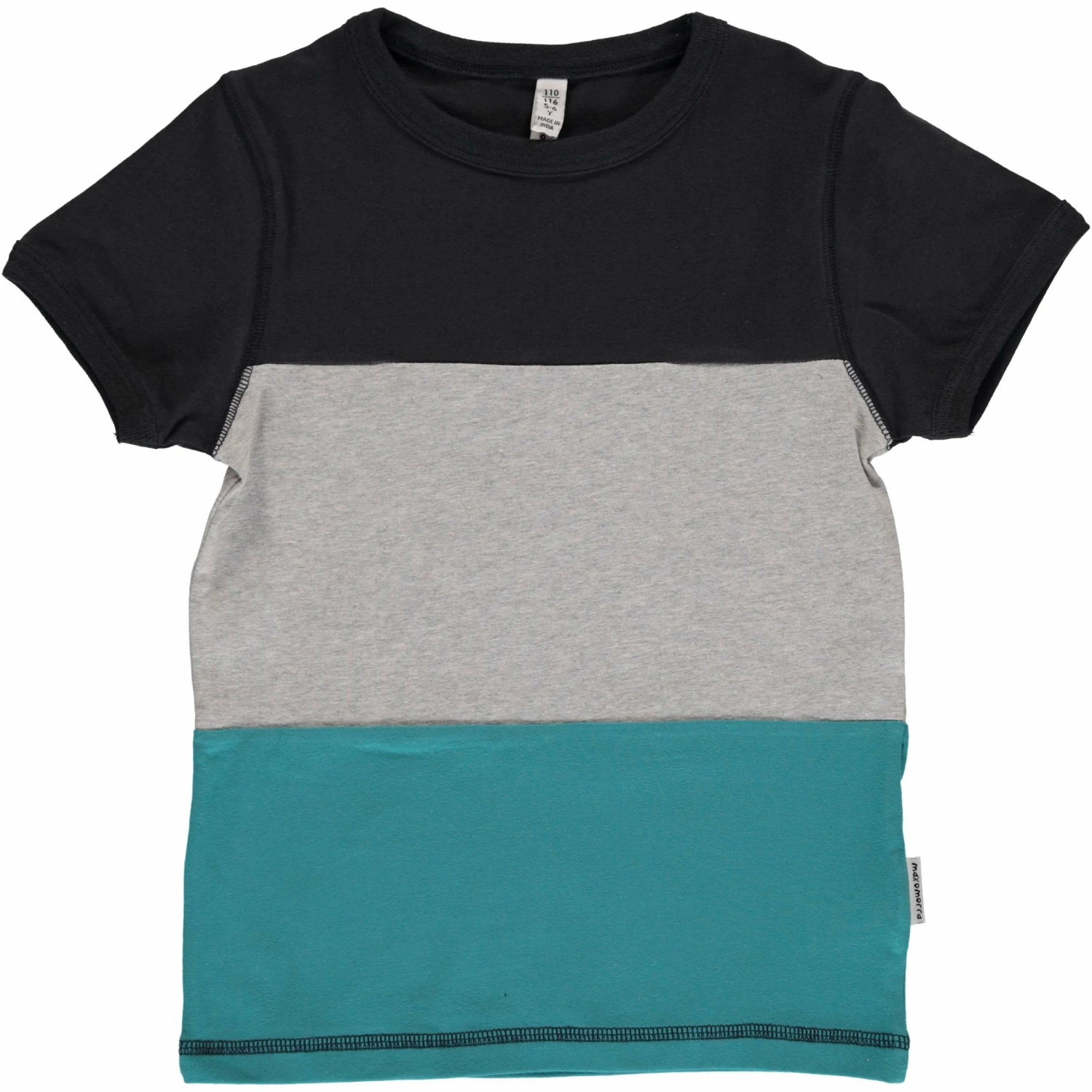 Maxomorra Block Short Sleeve T Shirt 1 Maxomorra Block Short Sleeve T Shirt