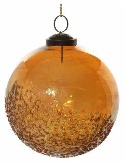 Shishi Bola XMAS De Cristal Dorado