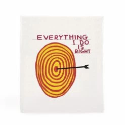 Third Drawer Down Everything I Do is Right Tea Towel by David Shrigley