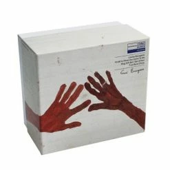 Third Drawer Down Bone China Red Hands Mug Set - Louise Bourgeois (4 mug set)
