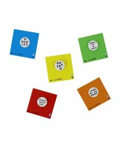 Third Drawer Down 5 David Shrigley Button Badges