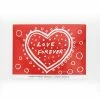 Third Drawer Down Yayoi Kusama Set Of 2 Love Forever Tea Towel