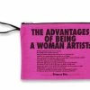 Third Drawer Down Guerrilla Girls Advantages of Being a Woman Artist Clutch