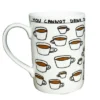 Third Drawer Down David Shrigley You Cannot Drink Too Much Tea Bone China Mug