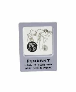Third Drawer Down David Shrigley Strive For Excellence Necklace