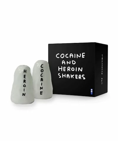 Third Drawer Down David Shrigley Cocaine & Heroin Shakers 3 Third Drawer Down David Shrigley Cocaine & Heroin Shakers