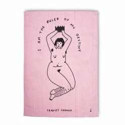 Third Drawer Down Ruler of My Destiny Tea Towel - Frances Cannon