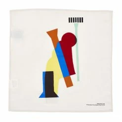 Third Drawer Down Multicolor Man Ray Revolving Doors IX (Mélanger de Béton) Handkerchief
