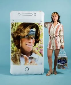 Third Drawer Down Oops Phone Float Silver x Cindy Sherman